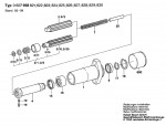 Bosch 0 607 958 828 ---- Spindle Bearing Spare Parts